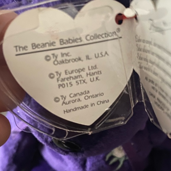 Ty Retired Beanie Baby Collectors Item Princess Diana - Picture 9 of 9